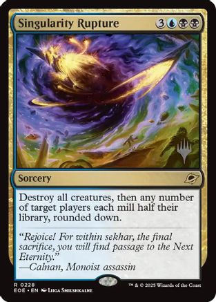 Singularity Rupture (PPEOE-228) [Promo Pack: Edge of Eternities] Foil