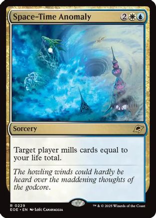 Space-Time Anomaly (PPEOE-229) [Promo Pack: Edge of Eternities] Foil