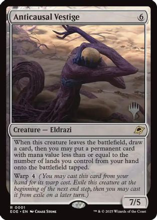 Anticausal Vestige (PPEOE-001) [Promo Pack: Edge of Eternities] Foil