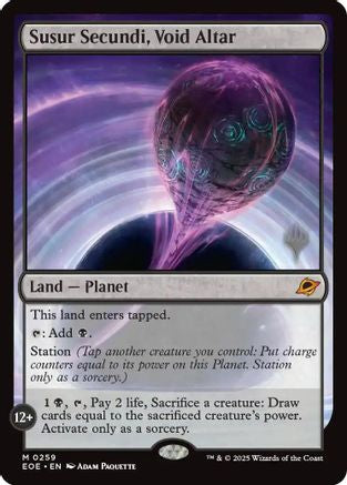 Susur Secundi, Void Altar (PPEOE-259) [Promo Pack: Edge of Eternities] Foil