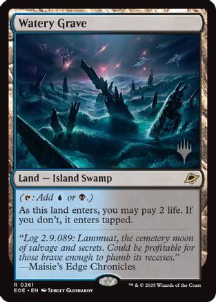 Watery Grave (PPEOE-261) [Promo Pack: Edge of Eternities] Foil