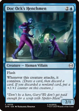 Doc Ock's Henchmen (SPM-030) [Marvel's Spider-Man] Foil