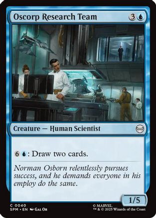 Oscorp Research Team (SPM-040) [Marvel's Spider-Man] Foil