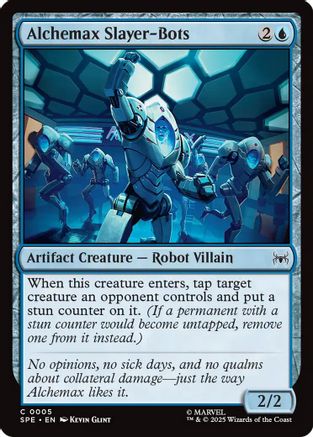 Alchemax Slayer-Bots (SPE-005) [Marvel's Spider-Man: Eternal-Legal] Foil