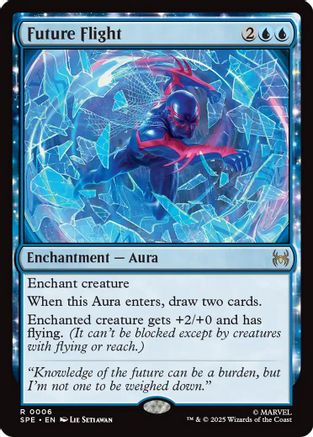 Future Flight (SPE-006) [Marvel's Spider-Man: Eternal-Legal] Foil