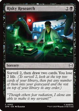 Risky Research (SPM-062) [Marvel's Spider-Man]
