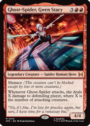 Ghost-Spider, Gwen Stacy (SPE-014) [Marvel's Spider-Man: Eternal-Legal] Foil