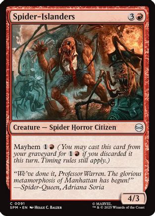 Spider-Islanders (SPM-091) [Marvel's Spider-Man] Foil