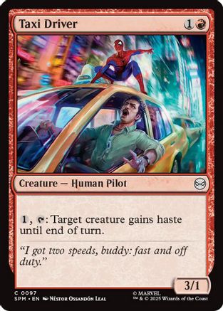 Taxi Driver (SPM-097) [Marvel's Spider-Man] Foil
