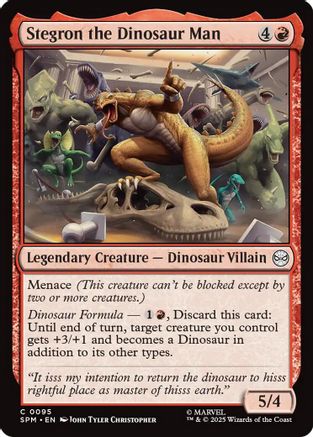Stegron the Dinosaur Man (SPM-095) [Marvel's Spider-Man]