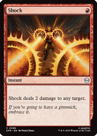 Shock (SPM-088) [Marvel's Spider-Man] Foil