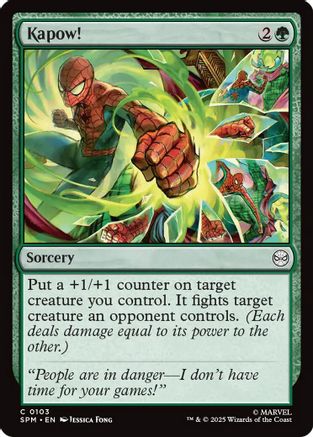 Kapow! (SPM-103) [Marvel's Spider-Man]