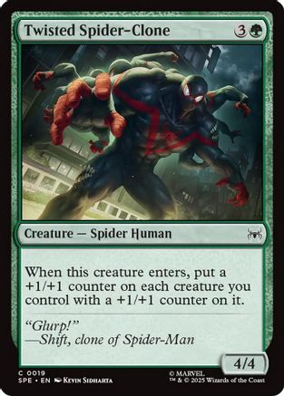 Twisted Spider-Clone (SPE-019) [Marvel's Spider-Man: Eternal-Legal]
