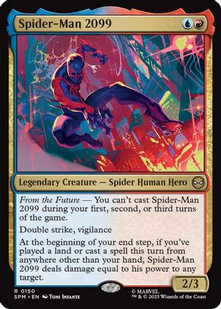 Spider-Man 2099 (SPM-150) [Marvel's Spider-Man] Foil