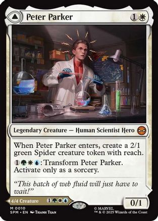 Peter Parker (SPM-010) [Marvel's Spider-Man] Foil