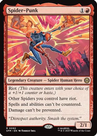 Spider-Punk (SPM-092) [Marvel's Spider-Man] Foil