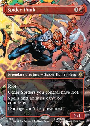 Spider-Punk (SPM-207) (Borderless) [Marvel's Spider-Man]