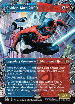 Spider-Man 2099 (SPM-216) (Borderless) [Marvel's Spider-Man]