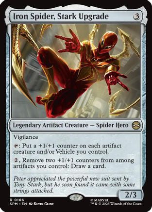 Iron Spider, Stark Upgrade (SPM-166) [Marvel's Spider-Man] Foil