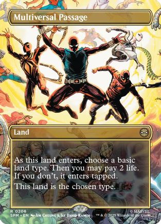 Multiversal Passage (Borderless) (SPM-206) [Marvel's Spider-Man] Foil