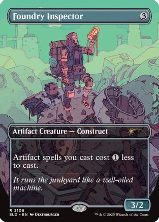 Foundry Inspector (SLD-2106) [Secret Lair Drop Series]