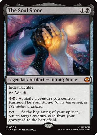 The Soul Stone (SPM-066) [Marvel's Spider-Man] Foil