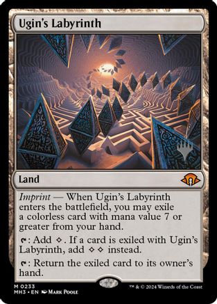 Ugin's Labyrinth (PPEOE-233) [Promo Pack: Edge of Eternities] Foil