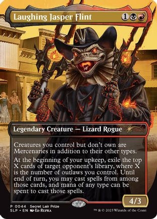 Laughing Jasper Flint (SLP-044) [Secret Lair Showdown]