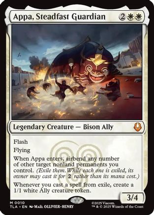Appa, Steadfast Guardian (TLA-010) [Avatar: The Last Airbender] Foil
