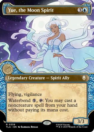 Yue, the Moon Spirit (Showcase) (TLA-338) [Avatar: The Last Airbender]