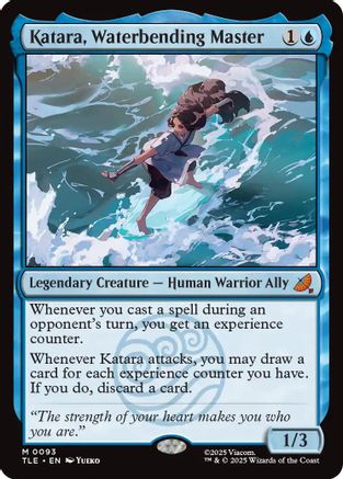 Katara, Waterbending Master (TLE-093) [Avatar: The Last Airbender: Eternal-Legal] Foil