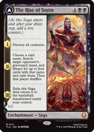 The Rise of Sozin (TLA-117) [Avatar: The Last Airbender] Foil