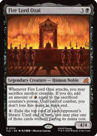 Fire Lord Ozai (TLE-104) [Avatar: The Last Airbender: Eternal-Legal]