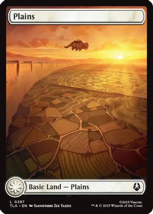 Plains (TLA-287) [Avatar: The Last Airbender] Foil