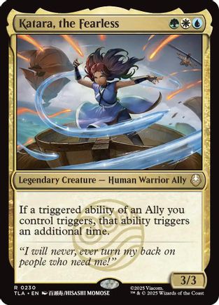 Katara, the Fearless (TLA-230) [Avatar: The Last Airbender] Foil