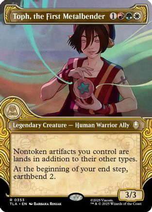 Toph, the First Metalbender (Showcase) (TLA-353) [Avatar: The Last Airbender]