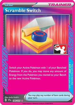 Scramble Switch (186) [Prize Pack Series Cards] Holofoil - ACE SPEC Rare