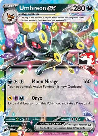 Umbreon ex (060/131) [Prize Pack Series Cards] Holofoil - Double Rare
