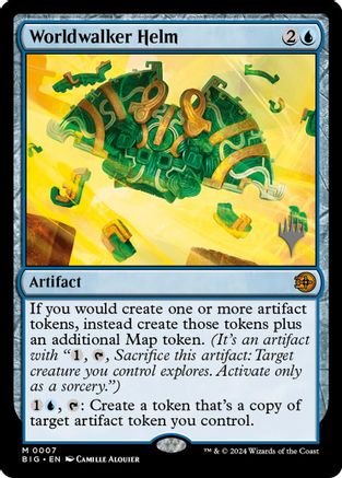 Worldwalker Helm (PPEOE-007) [Promo Pack: Edge of Eternities] Foil