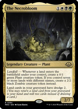The Necrobloom (PPEOE-194) [Promo Pack: Edge of Eternities] Foil