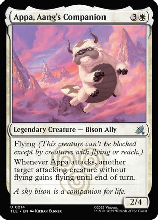 Appa, Aang's Companion (TLE-214) [Avatar: The Last Airbender: Eternal-Legal] Foil
