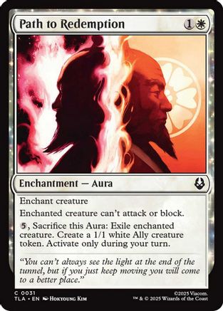 Path to Redemption (TLA-031) [Avatar: The Last Airbender] Foil
