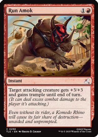 Run Amok (TLE-258) [Avatar: The Last Airbender: Eternal-Legal]