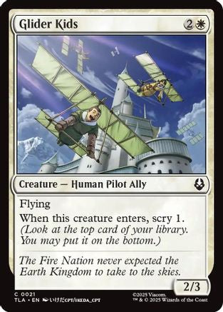 Glider Kids (TLA-021) [Avatar: The Last Airbender] Foil