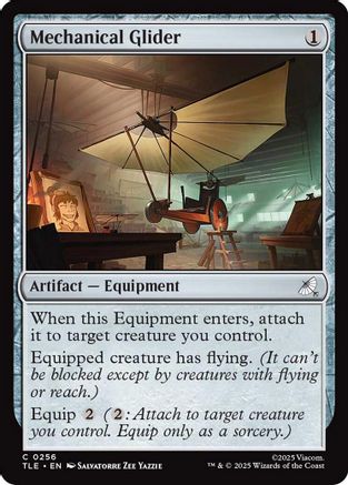 Mechanical Glider (TLE-256) [Avatar: The Last Airbender: Eternal-Legal] Foil