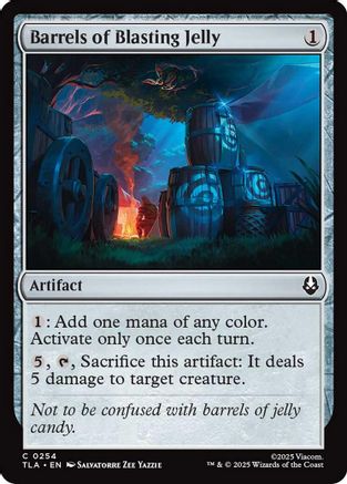 Barrels of Blasting Jelly (TLA-254) [Avatar: The Last Airbender] Foil