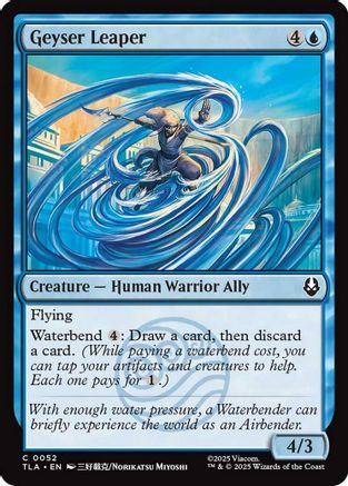 Geyser Leaper (TLA-052) [Avatar: The Last Airbender] Foil