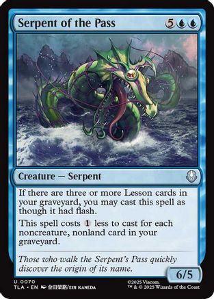 Serpent of the Pass (TLA-070) [Avatar: The Last Airbender] Foil