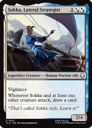 Sokka, Lateral Strategist (TLA-241) [Avatar: The Last Airbender] Foil