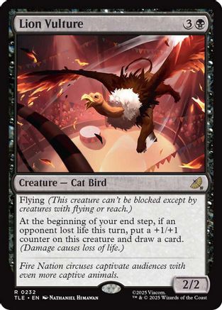 Lion Vulture (TLE-232) [Avatar: The Last Airbender: Eternal-Legal] Foil